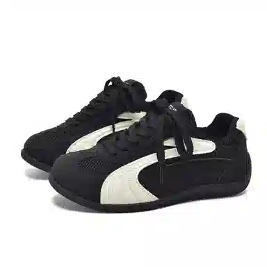 T628 Synthetic Leather Low Casual Sneakers