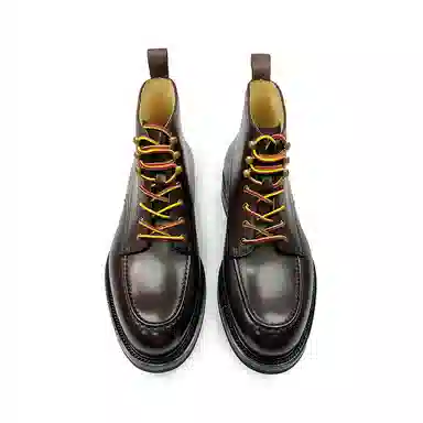 ANTONIO BAREZZI Classic Leather Short Boots