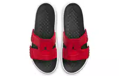 Jordan Slide Black Red