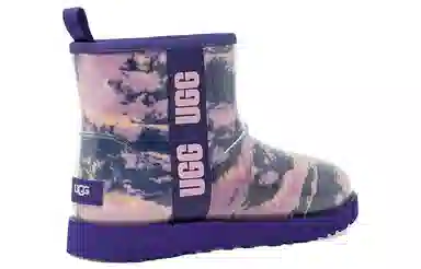 UGG Classic Clear Mini Marble Violet