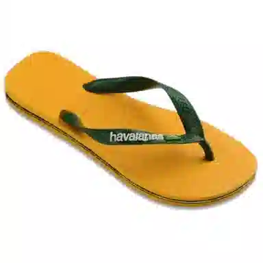 Havaianas Brazil Logo Yellow