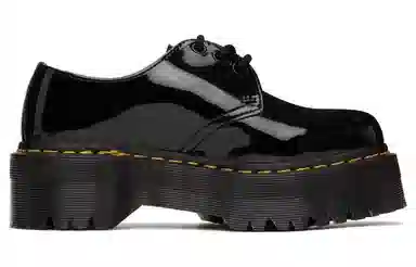 Dr. Martens 1461 Patent Leather Platform Black