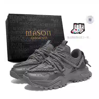 Masongarments Shark Tooth 3 Black