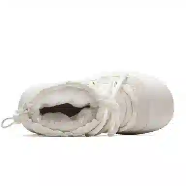 Mule Donkey Snow Boots White