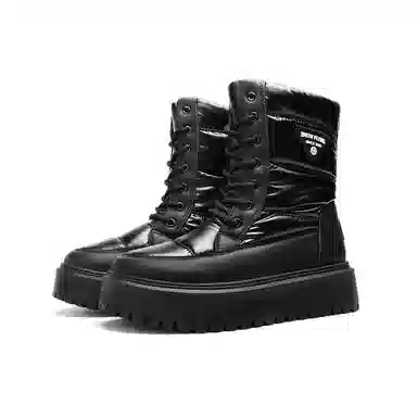 Snow Flying Winter Boots Black