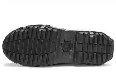 NORVINCY Vintage Buckle Martin Boots Black