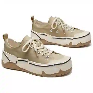 Beau Today Low Top Casual Sneakers Red