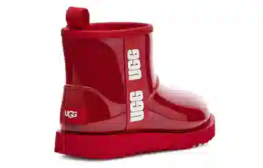 UGG Classic Clear Mini Samba Red