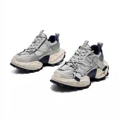 EBLAN Classic Retro Dad Shoes Red