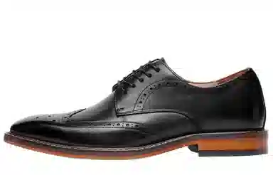 Desai Brogue Oxford Black