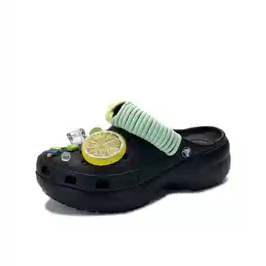 Crocs Classic Platform Clog Black