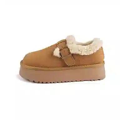 La Chapelle Ankle Snow Boots Camel