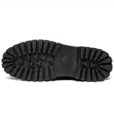 Fapai Classic Lace-Up Martin Boots Black