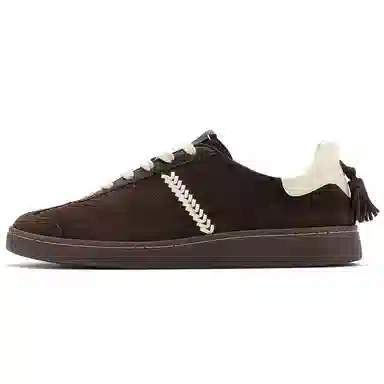Foot Industry Retro Trainer Dark Brown