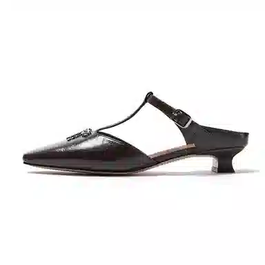 Marie Claire Classic Retro Slides Lava Brown