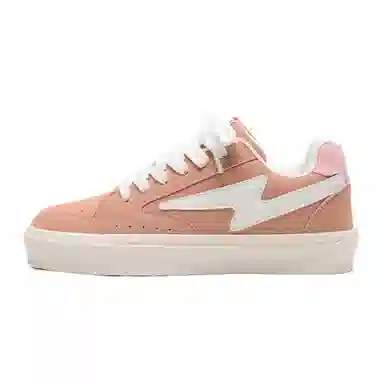 OAOQ Suede Low Top Sneakers Dusty Pink