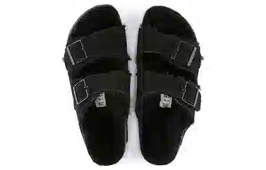 Birkenstock Arizona Shearling Black