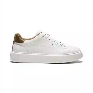 Hautton White Brown Sneakers
