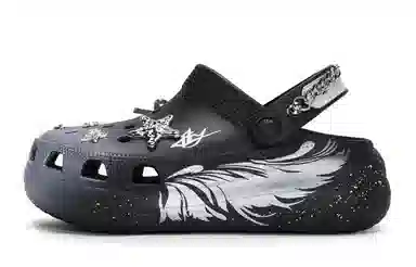 Crocs Classic Clog Black Silver