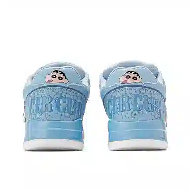 Crayon Shinchan Retro Basketball Shoes Blue