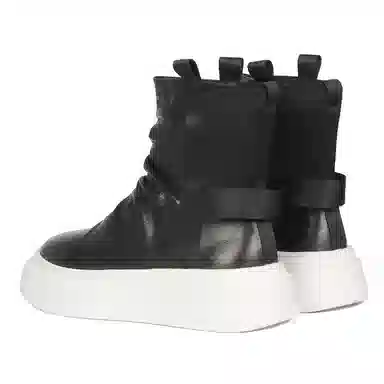 Taidian Short Boots Black