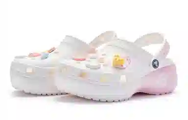 Crocs Classic Clog White Pink