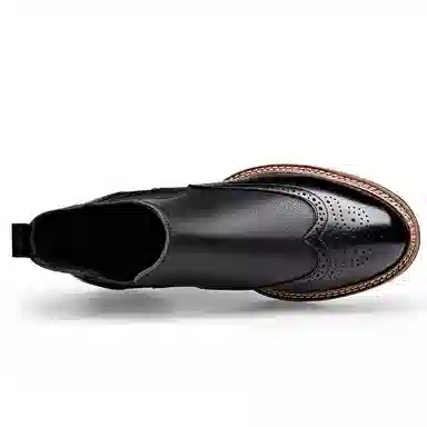 XIAOTOULANG Chelsea Boots Black