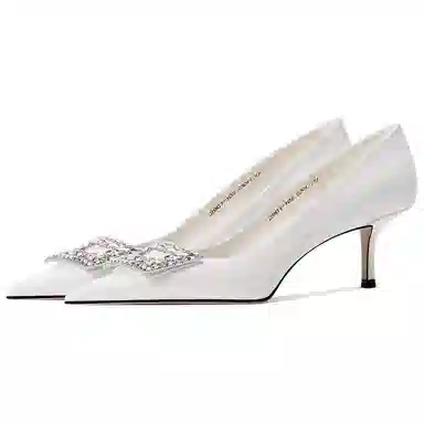 Sasini Man Square Buckle Heels