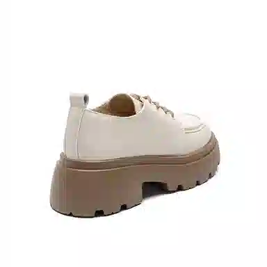 ZHR Thick Sole Leather Casual Shoes