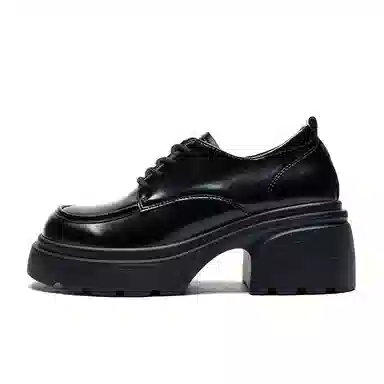 ZHR Thick Sole Leather Casual Shoes