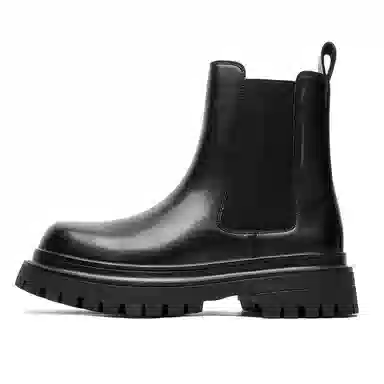 V ZERO FIVE Chelsea Boots Black