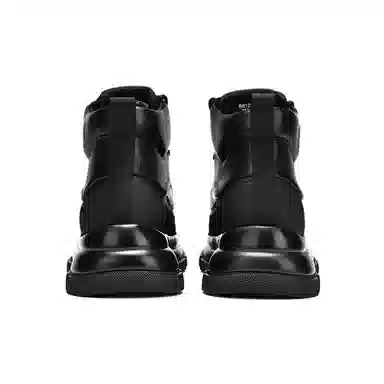 RARE Embossed Wrinkle Short Boots Men