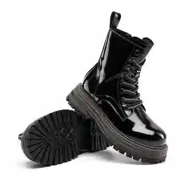 EBLAN Classic Martin Boots Black