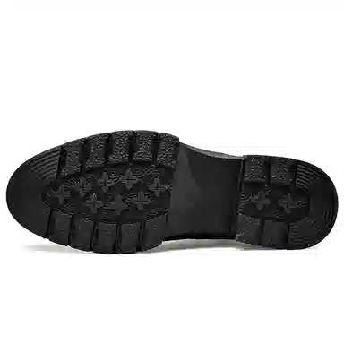 罗蒙 牛反绒 经典简约 百搭时尚 短筒 切尔西靴 男款