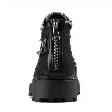 HANQIAORIJI Rebirth Series Black Martin Boots