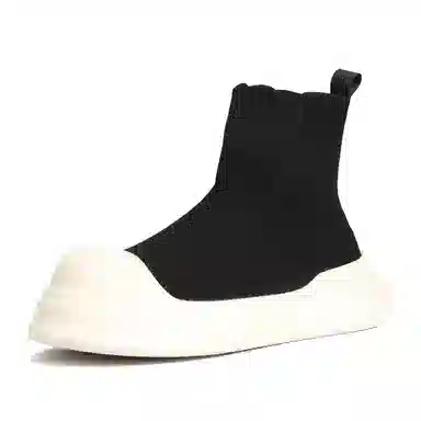 Taidian High Top Casual Shoes Black