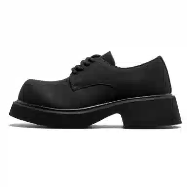 Dounkol Derby Thick Sole 5cm Black Warrior