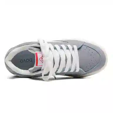 OAOQ Suede Low Top Sneakers Dusty Pink