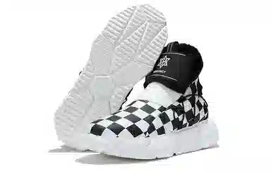 NORVINCY Chessboard Platform Snow Boots Black