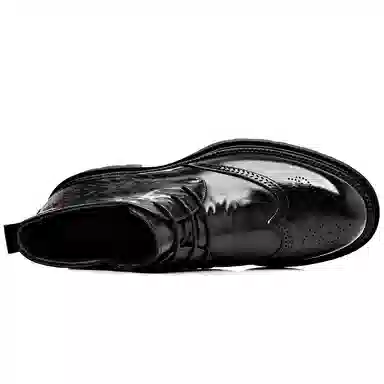 LUOMAIKE Black Ankle Boots