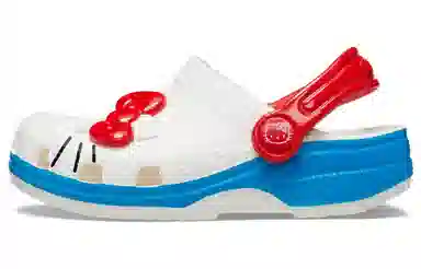 Hello Kitty x Crocs Classic Clog White Red Blue