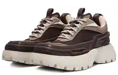 OGR 5cm Platform Sneakers Gravel Brown