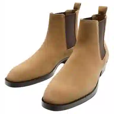 ZARA Chelsea Boots Sand Brown