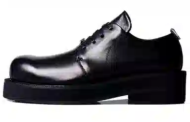 TERRA INCOGNITA Derby Platform Shoes Black