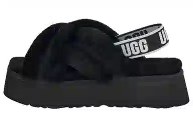 UGG Disco Slides Black