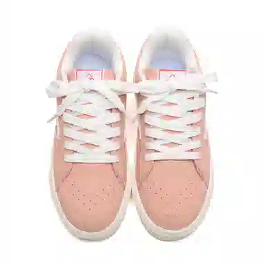 OAOQ Suede Low Top Sneakers Dusty Pink