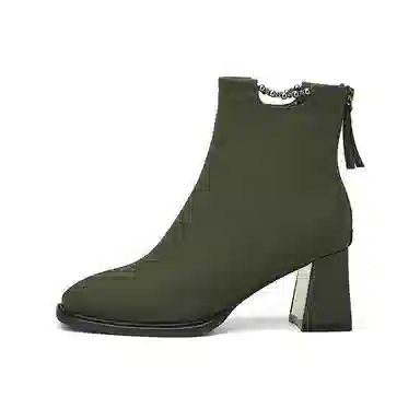 Daphne PU Ankle Boots