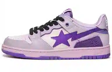 A BATHING APE SK8 STA Purple Gradient