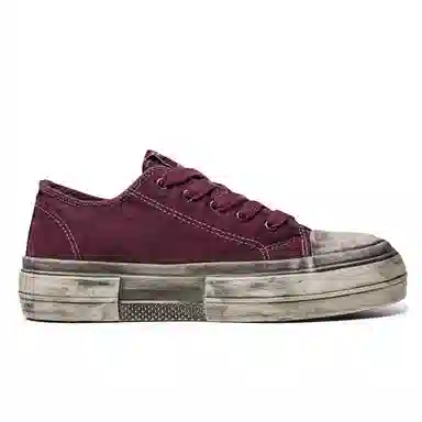 Mengsai Low Canvas Red