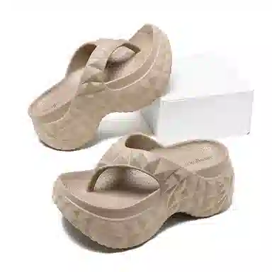 EXULL Flip Flops Khaki